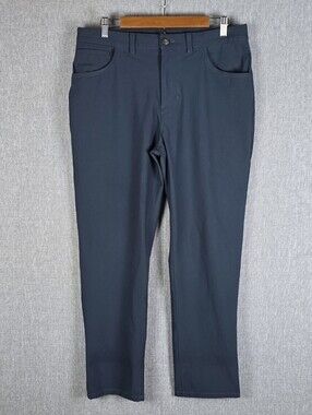 Patagonia Transit 5 Pocket Perfomance Pants Gray Mens Sz 33 (34×30)
